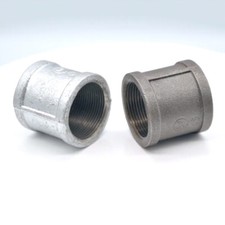 Galvanized black malleable - /,