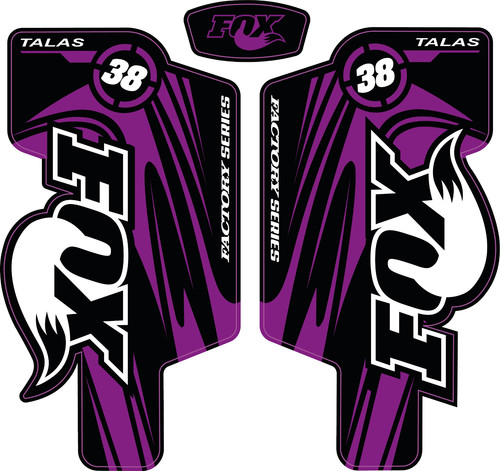 Fox talas forks decals - talas,
