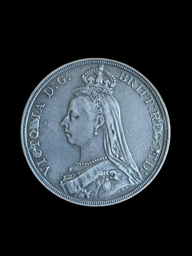 Victoria crown 1887 ex - crown, 1887,