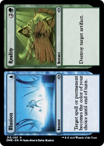Illusion reality foil - illusion,