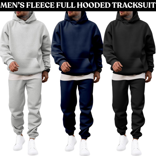 New mens tracksuit set fleece - set,