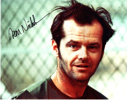 Jack nicholson signed 11x14 - jack,