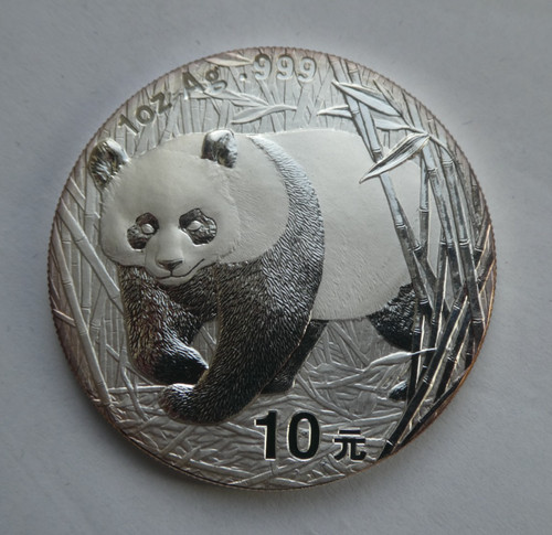 Yuan china 2002 panda 1 - 10, panda,