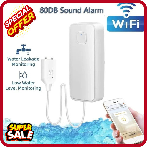 Wifi water leak sensor flood - leak,