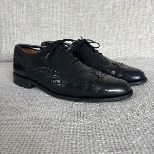 Loake black leather oxford - loake,