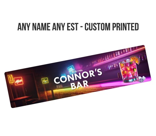 Personalised bar runner - personalised,