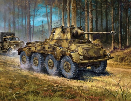 Zvezda 6285 kfz 234 puma - sd.kfz.234,