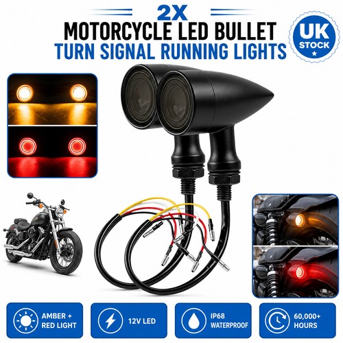 Led bullet turn signals for - bullet,