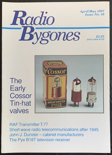 Vintage radio bygones issue - vintage, bygones,