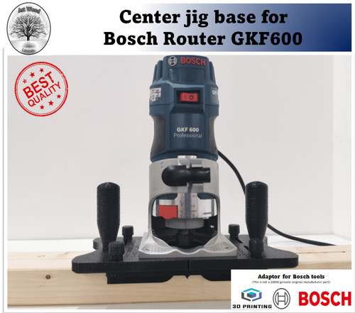 Center jig base bosch - center, router