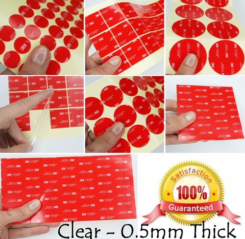 Vhb clear double sided - 3m-vhb,
