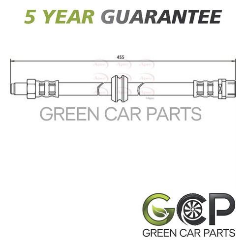 Brake hose front gcp fits - hose, bmw