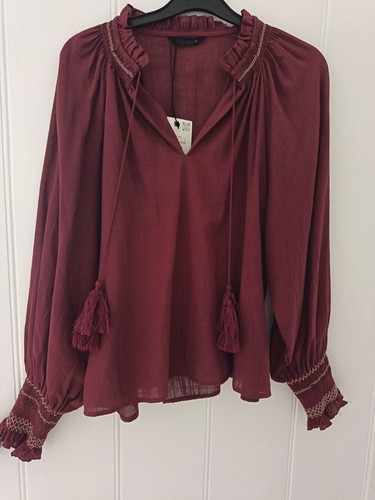 Zara blouse shirt bnwt - zara, xs