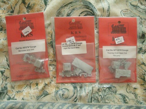 Model railway gauge lorries - model,