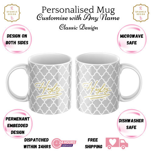 Personalised any name modern - any,