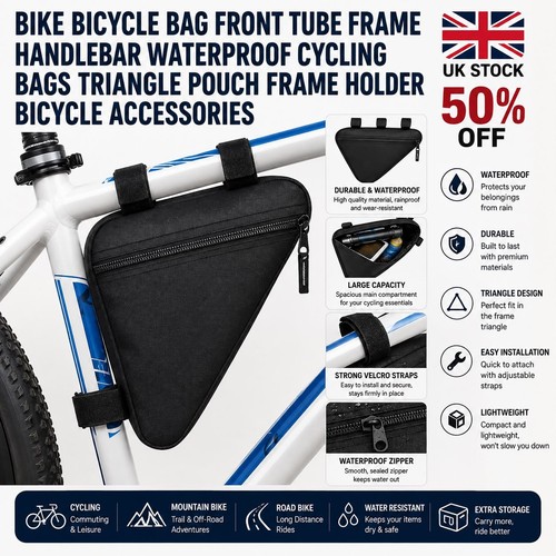 Bike frame bag bicycle - bike,