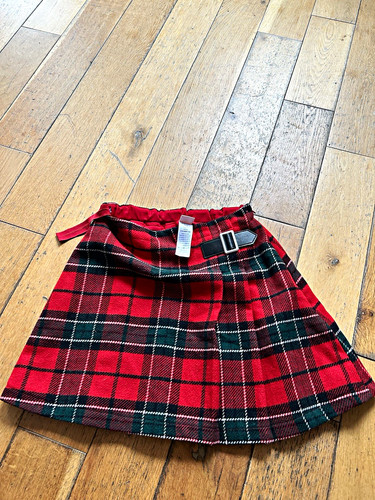 Next red tartan skirt - red,