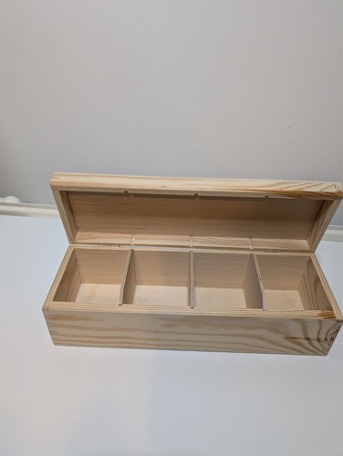 Wooden box tea bag - wooden,