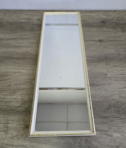 Vintage wall mirror white - wall, &
