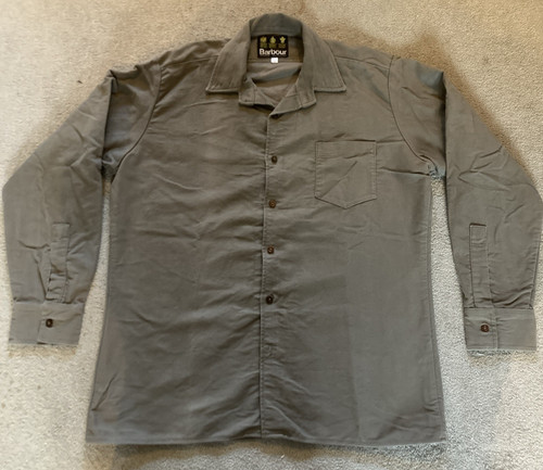 Vintage barbour moleskin shirt - barbour,