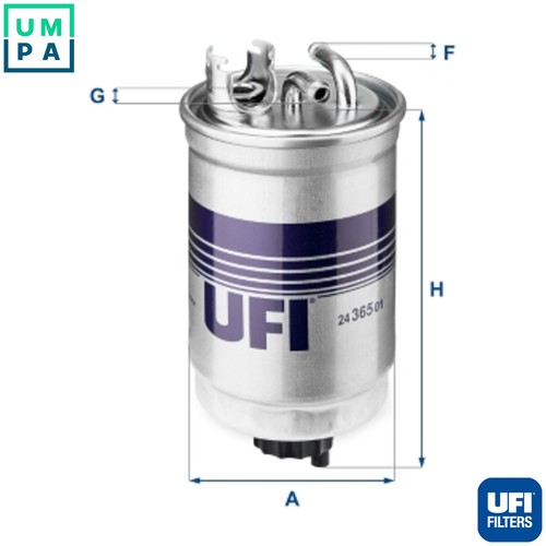 Fuel filter 365 for - 24.365.01, vw