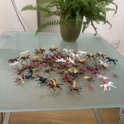 Vintage plastic cowboys - vintage, and