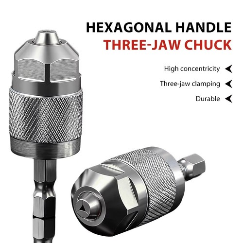 Hexagonal handle quick change - handle,