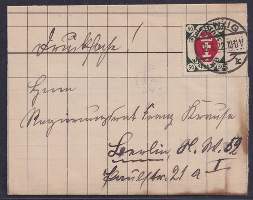 78126 danzig 1922 no 80 - no.,
