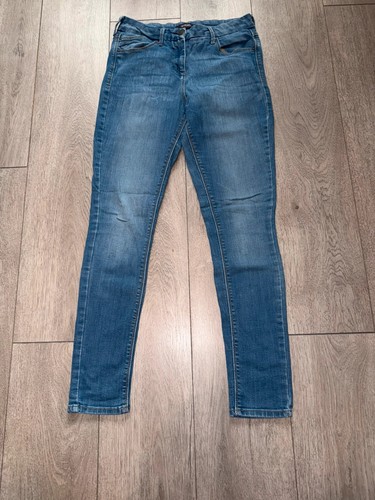 Mid blue denim jeggings - denim,