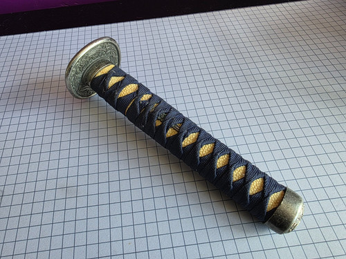 Samurai katana sword handle - samurai,