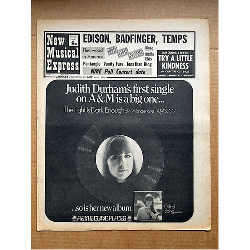 Judith durham nme magazine - judith,
