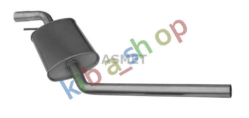 Exhaust system front silencer - exhaust,