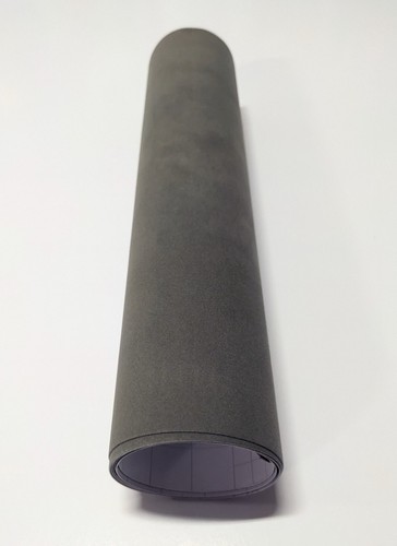 Alcantara style grey velvet - alcantara,