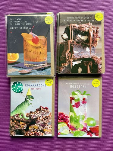Job lot birthday cards - 54,