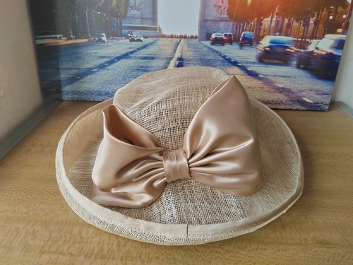 Vintage hat wide brim model - hat,