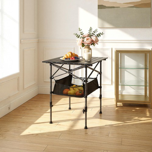 Adjustable camping table - adjustable,