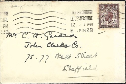 1929 george postal - george, v