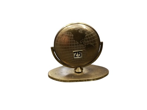 Vintage globe shaped perpetual - globe-shaped,