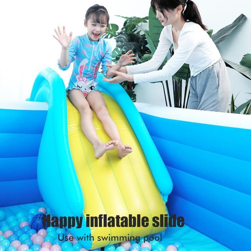 Inflatable water slide - water,