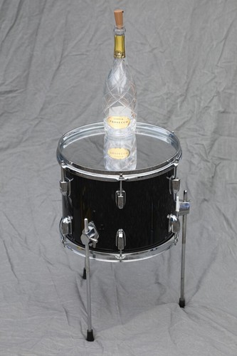 Upcycled unique drum table - table, by