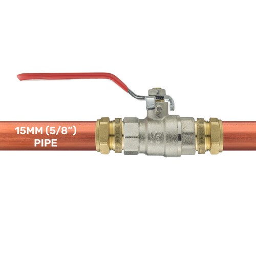 15mm copper pipe brass - 15mm,