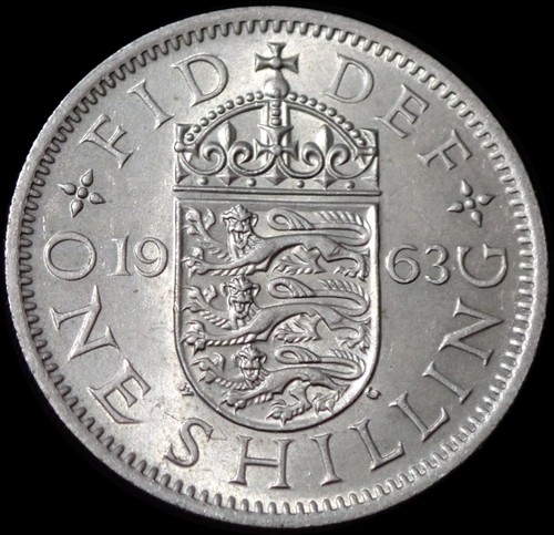 One shilling 1963 - one,