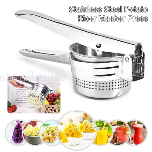 Large stainless steel potato - large,