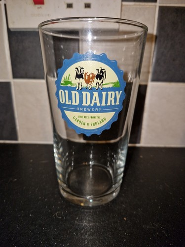Old dairy brewery pint beer - pint,