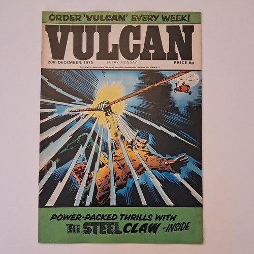 Vulcan comic 20th december - 20th,