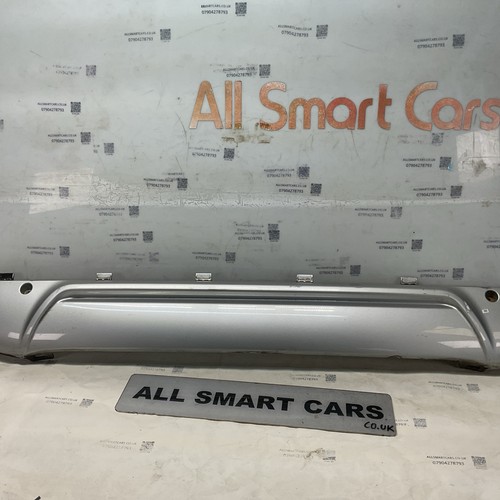 Rear bumper lower spoiler - rear,