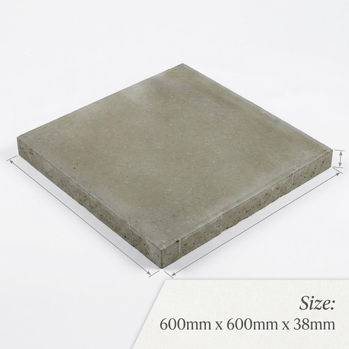 600x600mm natural concrete - natural,