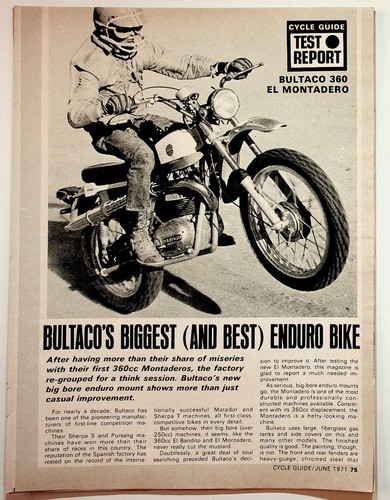 Bultaco 360 montadero - 360,