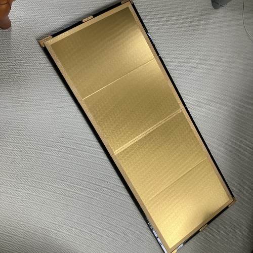 Folding japanese panel gold - folding,