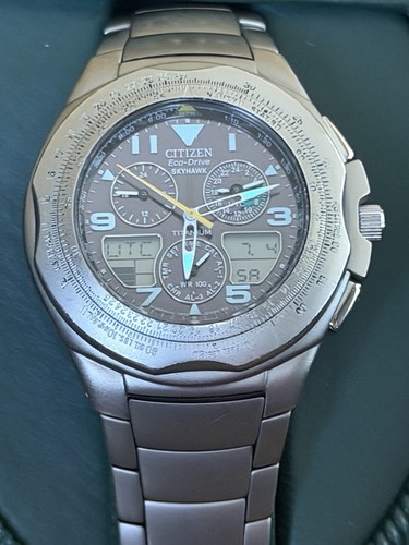 Citizen eco drive - citizen, skyhawk